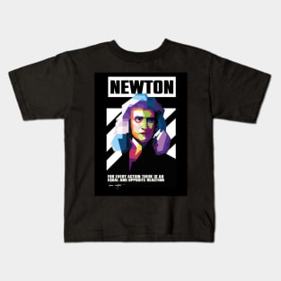 Sir Isaac Newton Kids T-Shirt